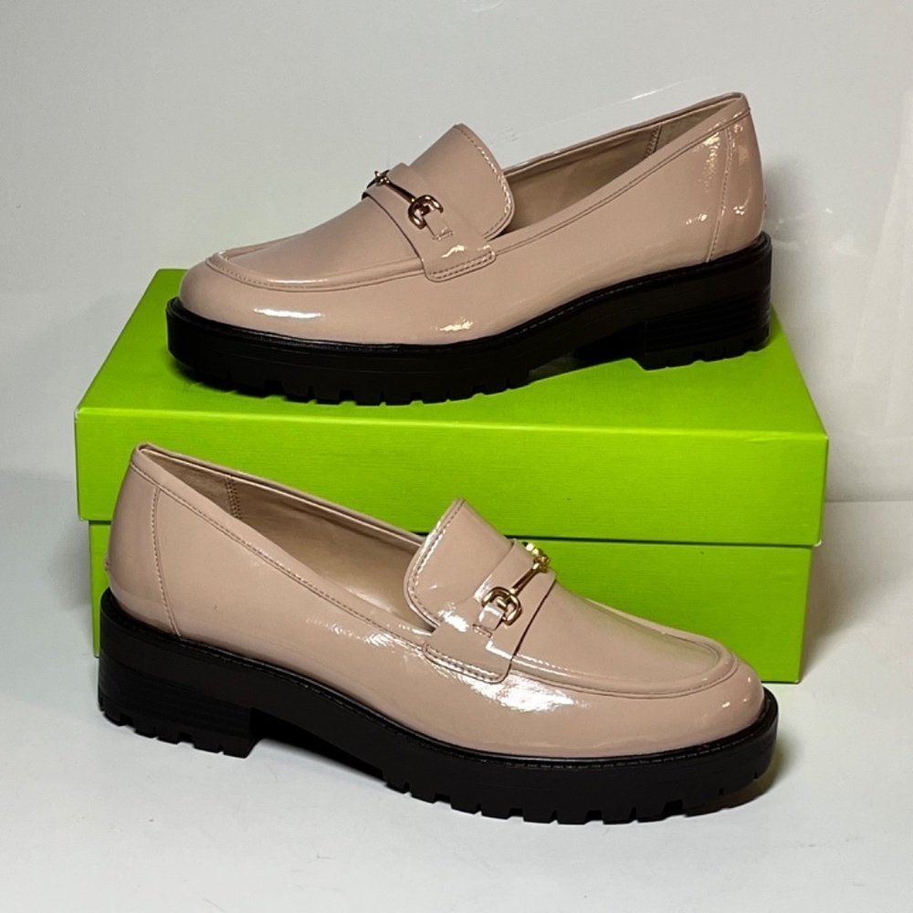 Sam Edelman Tully Chunky Lug Sole Almond Toe Loafers - Picture 4 of 7